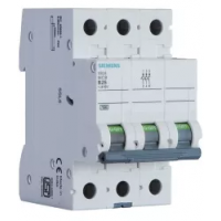 Triple Pole MCB 01 Amp   C Betagard 5SL6